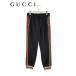 GUCCI монограмма джерси - брюки 663569-XJDE9 S (175/78A) черный 