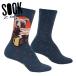  носки носки женский носки общий рисунок медведь животное Bearly Awake Sock It To Mesokito Tumi -