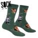  носки носки женский носки общий рисунок животное животное Woodland Watchers Sock It To Me