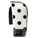  бутылочка для кормления кейс * сумка блеск есть винил покрытие polka dot large twill*white.. бутылка сумка младенец baby празднование рождения 