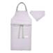  ребенок фартук 130~160cm потускнение одноцветный потускнение лаванда треугольник ширина комплект Kids фартук симпатичный модный начальная школа 