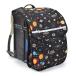  ранец покрытие водоотталкивающий * легкий модель отражающий материал отражатель * место хранения с карманом солнце серия планета . Cosmo планетарный um черный дождь водоотталкивающий симпатичный модный ребенок 