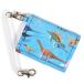  чехол для пропуска водоотталкивающий * легкий модель динозавр world чехол для проездного билета цепь имеется ... inserting чехол для пропуска футляр для карточек suica icoca