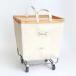  парусина корзина корзина 70L America литейщик STEELE CANVAS BASKET steel парусина SQUARE #185 2bu белый × язык 