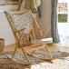  зеленый Holt Frank s кресло-качалка точка greenholt Frank's Rocking Chair MAHARAM DOT PATTERN FABRIC натуральный модный бесплатная доставка 