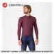 CASTELLI rental teliESPRESSO THERMAL JERSEY DEEP BORDEAUX 4524508-625 велосипедное джерси 