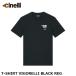 cinellichineliT-SHIRT VIGORELLI BLACK REG велоодежда футболка 