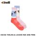 cinellichineliSOCKS THELMA &amp; LOUISE RED AND PINK cycle носки носки 
