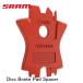 SRAM ����� Disc Brake Pad Spacer ��ž�� �֥졼���ѥå� ���塼