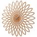 Karlsson "Carlson" подсолнух настенные часы Karlsson Wood Sunflower Clock стена настенные часы KA5394 wood подарок подарок модный 