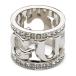  Gucci GUCCI 2026 осень-зима женский crystal имеется GUCCI Logo шарф кольцо [ серебряный цветный ][ бесплатная доставка ][ стандартный товар ]