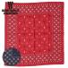  Warehouse cell bichi имеется бандана Lot 5228 SELVEDGE BANDANA B рисунок (DOUBLE CIRCLE) WAREHOUSE
