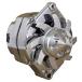 LActrical Chrome High Output 200 Amp Alternator for Chevy Holden BBC SBC Hotrod Performance 1 One Wire Self exciting Custom Billet Aluminum Pulley Fan