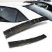 EPARTS 1 Piece Real Carbon Fiber Shark Fin Rear Roof Spoiler Wing Window Roof Vortex Spoiler Fit for 2013-2017 Toyota Corolla