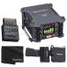Zoom F6 6-Input / 14-Track Multitrack Field Recorder + Zoom BTA-1 Bluetooth Adapter + Zoom PCF-6 Protective Case + Photo4Less Black Cleaning Cloth - T