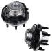 KUSATEC 515020 Front 2PCS Wheel Bearing and Hub Assembly Compatible with Ford Excursion 2000-2005, Ford F-250, F-350, Super Duty 1999-2002, 8 Lug Bolt