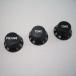 ( почтовая доставка отправка возможно ) Montreux (monto Roo ) Strat 1V2T knob set Black ( товар номер : 818) ручка 