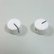 ( почтовая доставка отправка возможно ) Montreux (monto Roo ) Fender Amp style knob white (2) ( товар номер : 8282) ручка 