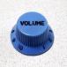 ( почтовая доставка отправка возможно ) Montreux (monto Roo ) Strat Volume Knob Metric Blue ( товар номер : 8788) ручка 