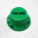( почтовая доставка отправка возможно ) Montreux (monto Roo ) Strat Volume Knob Inch Green ( товар номер : 8793) ручка 