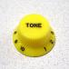 ( почтовая доставка отправка возможно ) Montreux (monto Roo ) Strat Tone Knob Inch Yellow ( товар номер : 8807) ручка 