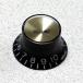 ( почтовая доставка отправка возможно ) Montreux (monto Roo ) Metric Reflector Knob Volume BK (Gold Top) ( товар номер : 8855) ручка 