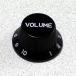 ( почтовая доставка отправка возможно ) Montreux (monto Roo ) Strat Volume Knob Metric BK ( товар номер : 8865) ручка 