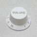 ( почтовая доставка отправка возможно ) Montreux (monto Roo ) Strat Volume Knob Metric White ( товар номер : 8867) ручка 