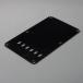 ( почтовая доставка отправка возможно ) Montreux (monto Roo ) USA Tremolo backplate BLACK 1PLY 1.6mm ( товар номер : 8745) задний plate 