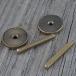 ( почтовая доставка отправка возможно ) Montreux (monto Roo ) The Clone ABR-1 studs and wheels set Relic ( товар номер : 9461) stud * гайка комплект ( производство на заказ товар )