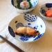 藍丸紋 5.5寸浅鉢 国産 美濃焼 長く使える上品な藍染柄です 煮物鉢 中鉢 刺し身皿 和食 和食器