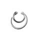 GARDEN OF EDEN CIRCLE HOOP EAR CUFF (GINGER 6 месяц номер P76 Sato . san "надеты" )