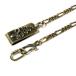Peanuts&amp;Co. SNAKE CLIP TYPE WALLETCHAIN BRASS