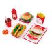 Hape( - pe) рукоятка burger &amp; hot dok комплект E3160