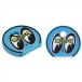  moon I zMOONEYES ключ покрытие EYEBALL Key Cap ( голубой ) брелок для ключа кольцо для ключей цепочка для ключей 