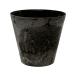  горшок amabro искусство Stone раунд черный 22cm цветочный горшок модный 