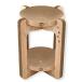  cat .(necoichi) baribari bowl tower ( regular light brown ) cat tower ...... cat cat supplies nail sharpen ....