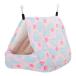 fuu small animals. triangle house L 22×21 pink teg- Momo nga.. house sleeping bag 