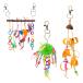  small bird. toy 3 point set colorful series color incidental bird toy toy 