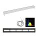 a black TRIANGLE LED BRIGHT 900 7000lm height radiation intensity water plants aquarium lighting tropical fish aquarium light 