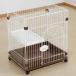 ji- Be кошка для клетка S Class C-01 белый × Brown ширина 700× глубина 530× высота 760mm