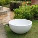  water lily pot (me Dakar pot ).RIN round white S water lily pot * fishbowl *me Dakar pot 