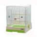  птица . птица клетка три . association легкий Home bird 37GR( рука езда ) зеленый (38×43×47cm) клетка для птиц 