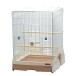  птица . птица клетка три . association легкий Home bird 40-BR( рука езда ) Brown (43.5×50×56cm)