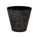  горшок amabro искусство Stone раунд черный 17cm цветочный горшок модный 