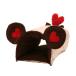  Heart. уголок имеется тоннель house красный Heart ... ручная работа Valentine morumoto еж 