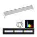 a черный TRIANGLE LED GROW 600 3000lm 60cm аквариум освещение выращивание водных растений тропическая рыба аквариум свет 