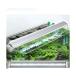 a черный OVAL LED 900 5500lm BRIGHT аквариум освещение тропическая рыба аквариум свет 