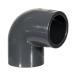 DIN стандарт 90° патрубок серый 25mm
