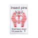  образец игла Ento Sphinx Insect Pins 1 номер 100 шт. входит . длина 38mm